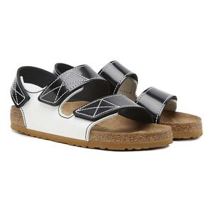 Birkenstock Proenza Schouler Milano Sandal Black White Size 37